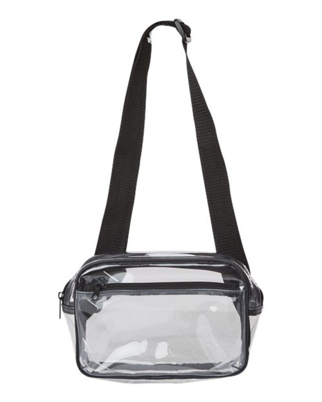 Liberty Bags® Clear Stadium 2-Pocket Fanny Pack Crossbody Bag